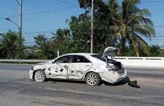 Thailand: motorcycle bomb injures seven