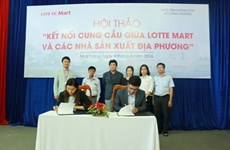 Lotte Mart to buy more products from Khanh Hoa-based producers 