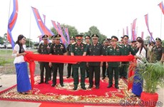 Vietnamese-funded military facilities inaugurated in Cambodia