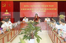 Top legislator inspects Cao Bang’s rural development