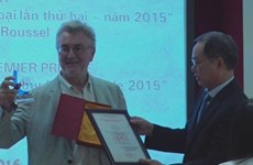 French film-maker Daniel Roussel wins Vietnam’s press award