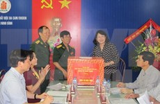 Vice President presents gifts to Ninh Binh’s AO victims