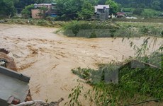 Flash flood hits Lao Cai, 10 missing