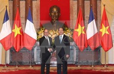French President concludes Vietnam visit 