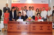 Microsoft Vietnam, Vietnam Silicon Valley sign MoU 
