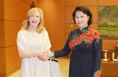NA Chairwoman greets Deputy Speaker of UK House of Commons 