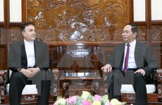 President hosts Iranian Ambassador, Japanese guest 