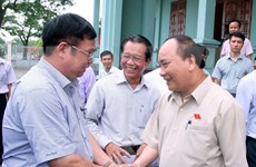 Prime Minister meets voters in Hai Phong city