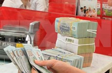 Reference exchange rate goes up 7 VND 