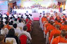 Buddhist Sangha’s 35th anniversary celebrated in Kien Giang