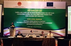 Vietnamese localities build green growth action plan 