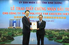 Taiwan’s Far Eastern group to expand business in Binh Duong
