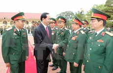 President sets tasks for Military Zone 2 armed forces 