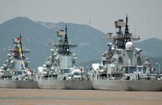 Chinese navy ships visit Cam Ranh int’l port