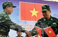 Vietnam, China hold counter-terrorism drill