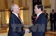 Vietnamese, Peruvian Presidents discuss boosting ties