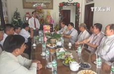 Christmas greetings to parishioners in Vinh Long