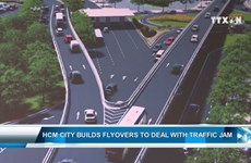 HCM City builds flyovers to deal with traffic jam