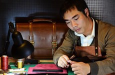 Young man’s passion for leather crafting