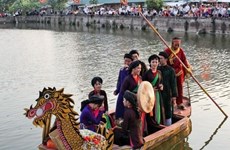 Boat performances help preserve Quan ho singing