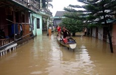 Central localities seriously flooded after storm Damrey