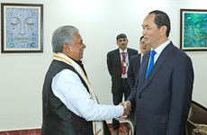 President Tran Dai Quang visits Indian state of Bihar
