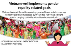 Vietnam well implements gender equality-related goals