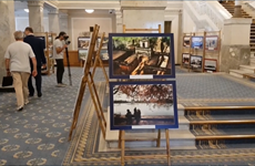 Photos on Vietnamese land and people on display in Ukraine