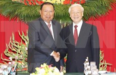 Top Lao leader pays five-day visit to Vietnam