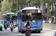 Hanoi launches first CNG-fuelled bus routes