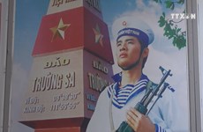 Ha Giang exhibition on seas, islands, naval soldiers