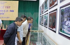 Ancient materials, artifacts on display in Ninh Binh