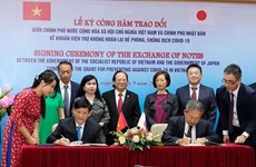 Japan provides non-refundable aid to help Vietnam amid COVID-19 pandemic