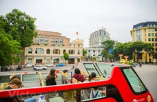 A “different” Hanoi seen from double-decker bus