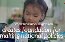 School meal model expansion creates foundation for making national policies