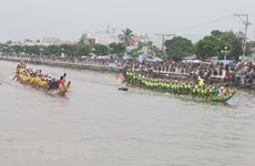 Khmer community treasures traditional Ngo boat race 