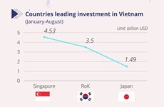 Singapore leads investment countries & territories in vietnam