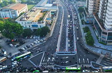 Projects help reduce traffic congestions in Hanoi