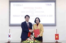 VNA, Yonhap promote cooperation