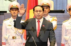 Tran Dai Quang voted in as State President