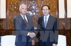 President bids farewell to Belarusian ambassador