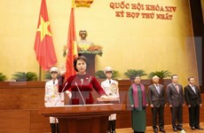 14th NA Chairwoman Nguyen Thi Kim Ngan takes oath  