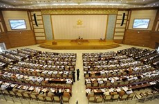 Myanmar legislature supports bid to join nuclear conventions