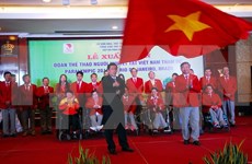 Vietnam’s athletes with disabilities depart for Rio Paralympics
