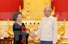 NA Chairwoman meets with Myanmar’s President 