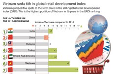 Vietnam ranks 6th in global retail development index