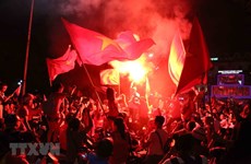 Asian Games 2018: Vietnam beats Bahrain 1-0, fans take to street