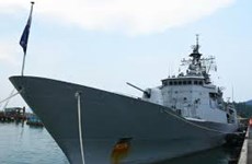 New Zealand naval ship visits Vietnam