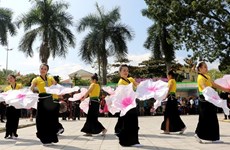 “Xoe” dance party breaks out in northwestern region
