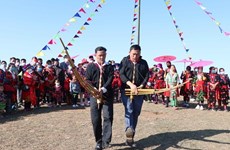 Unique features of Gau Tao Festival of Mong people in Hoang Su Phi